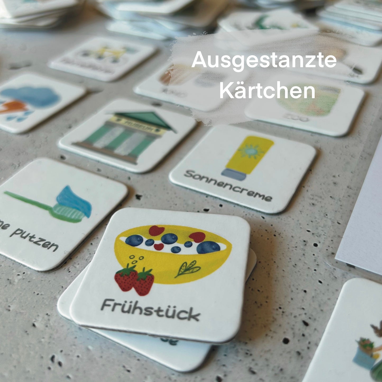 Wochenplaner und Tagesplaner Set, Regenbogen Boho