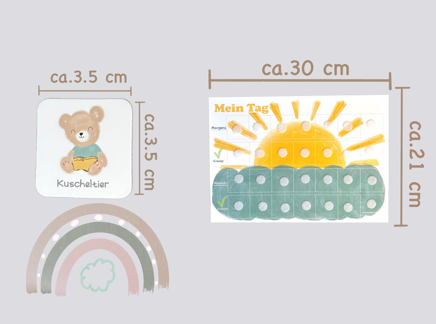 Tagesplan für Kinder, Morgenroutine, Abendroutine, Sonne
