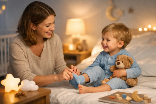 Abendroutine fürs Kleinkind erstellen mit Freude