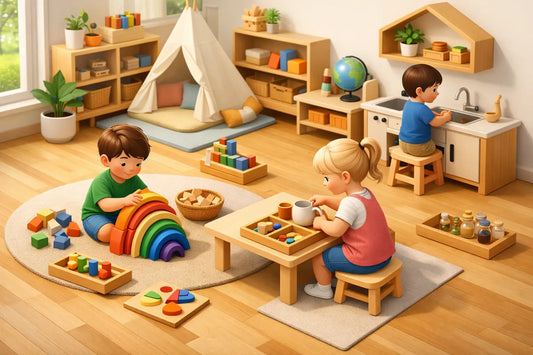 Montessori Alltag zuhause mit Kindern leben