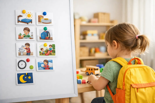 Visueller Tagesablauf fürs Kindergartenkind