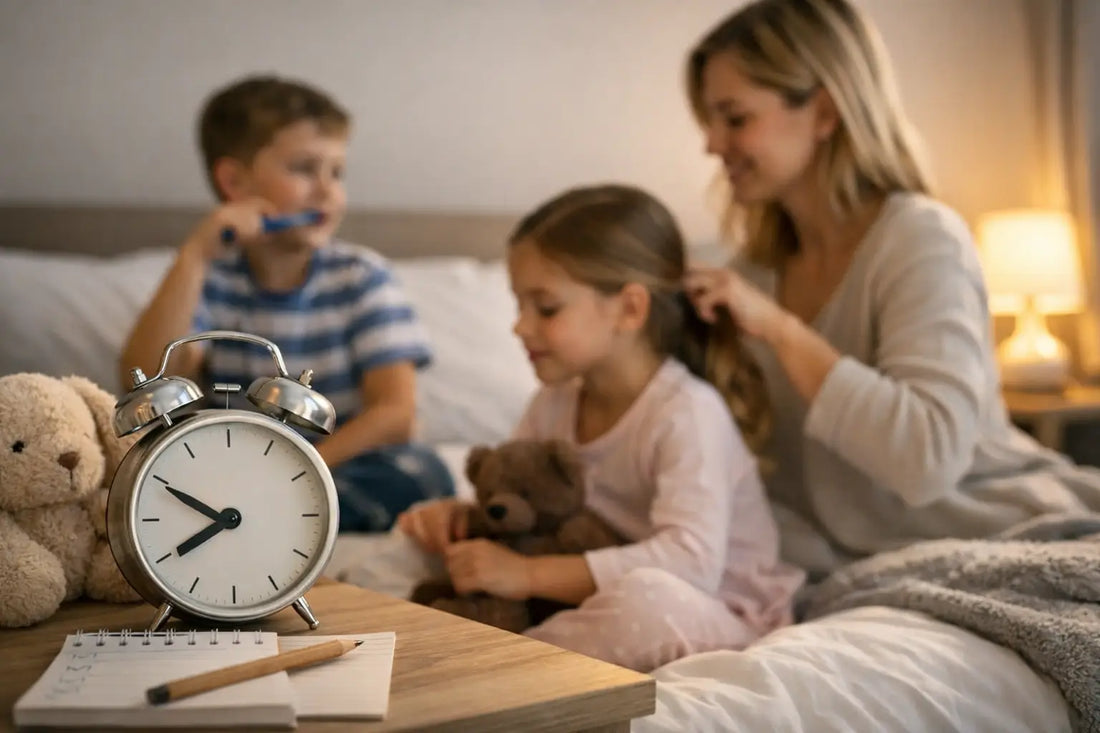 Abendablauf für Kinder strukturieren mit Ruhe
