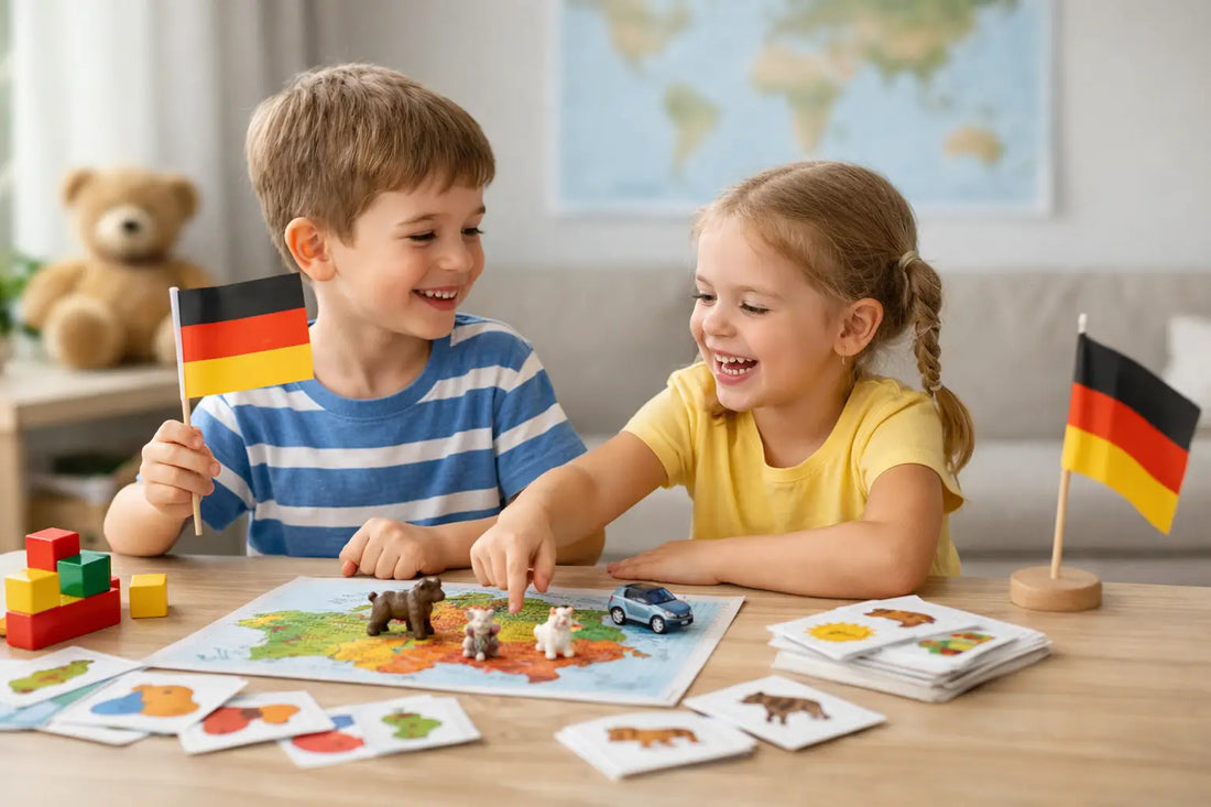 Deutsch lernen für Kinder: spielerisch im Alltag