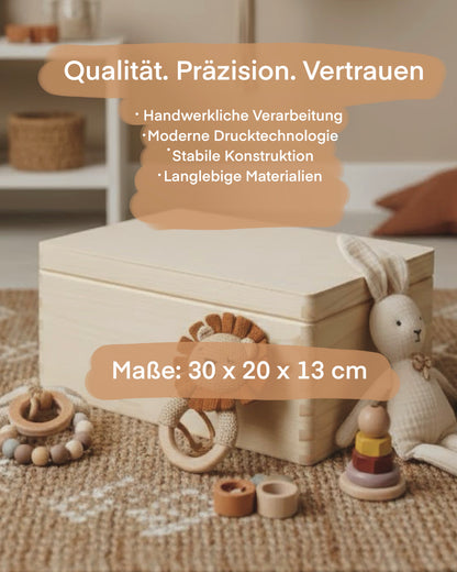 Premium Erinnerungskiste „Wunderkiste“ – Motiv Schaukelpferd