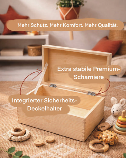 Premium Erinnerungskiste „Wunderkiste“ – Motiv Schaukelpferd