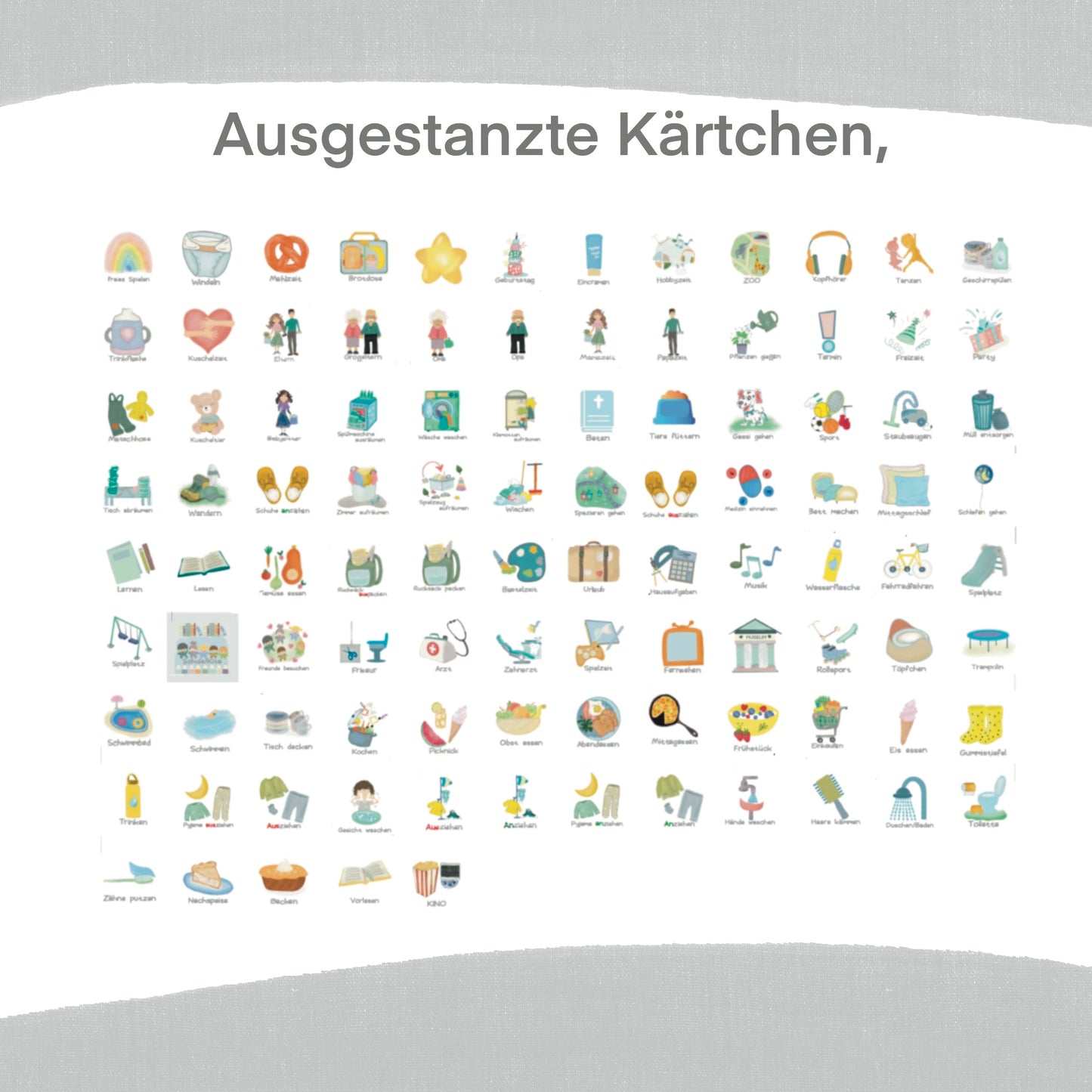 Kinder Wochenplaner und Tagesplaner Set | MEGA Wochenplaner