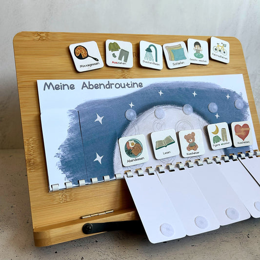 Routineplaner Kinder Abendroutine