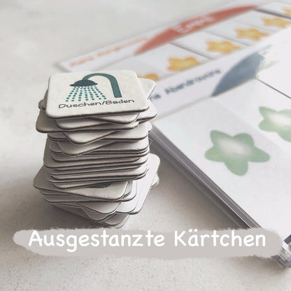 Routineplaner für Kinder Kärtchen