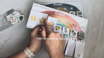Routineplaner Set für Kinder – Morgen- & Abendroutine organisieren
