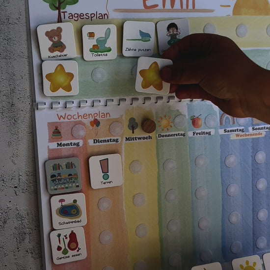 routineplaner kinder morgenroutine tagesplaner wochenplaner